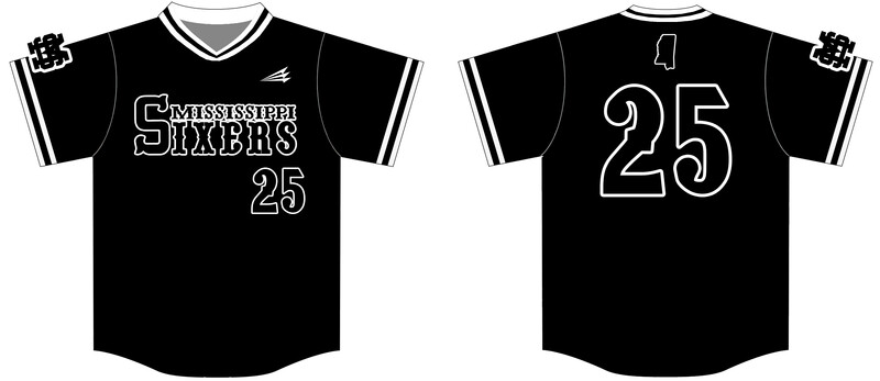 Mississippi Sixers (Max Sports) Custom Nanodri Baseball Jersey #J14