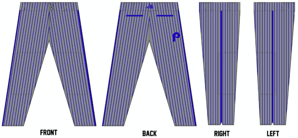 Miami Phenoms Prime Custom Long Baseball Pant #BP6