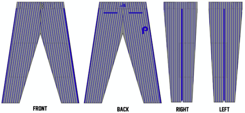 Miami Phenoms Prime Custom Long Baseball Pant #BP6