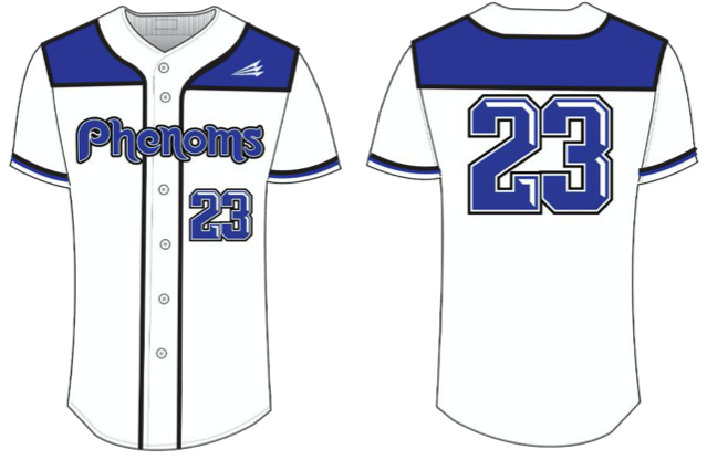 Miami Phenoms Prime Custom HexaFlex Baseball Jersey #J1