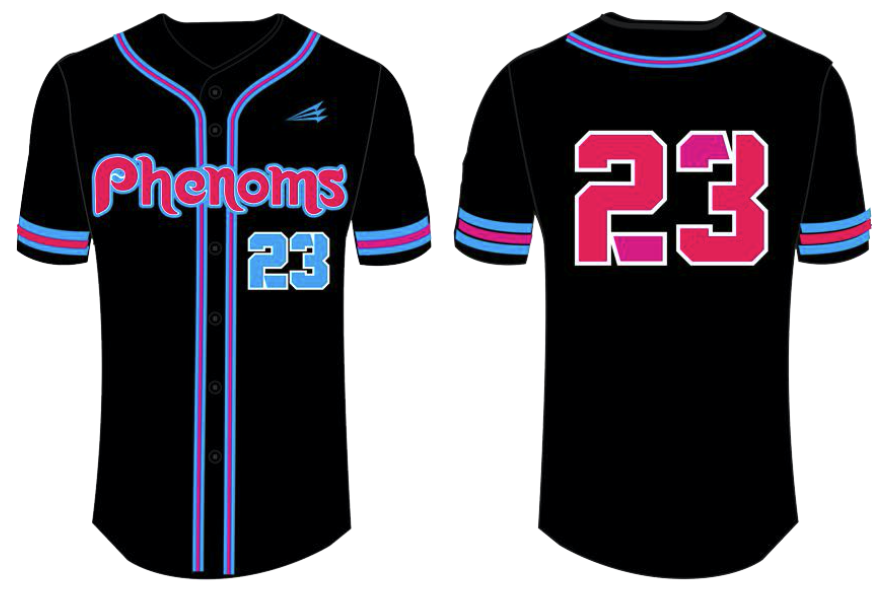 Miami Phenoms Prime Custom HexaFlex Baseball Jersey #J2
