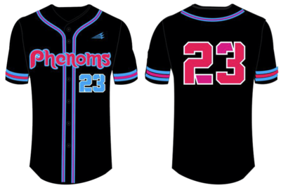 Miami Phenoms Prime Custom HexaFlex Baseball Jersey #J2