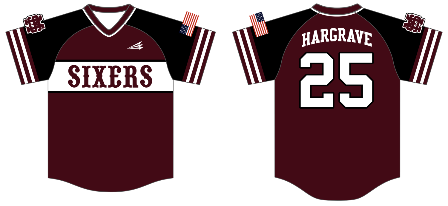 Mississippi Sixers (Max Sports) Custom Nanodri Baseball Jersey #J10