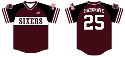 Mississippi Sixers (Max Sports) Custom Nanodri Baseball Jersey #J10