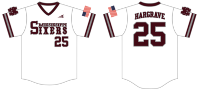 Mississippi Sixers (Max Sports) Custom Nanodri Baseball Jersey #J11B
