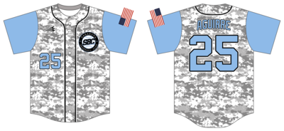 Sarasota Baseball Club Custom Hexaflex Baseball Jersey #J6B