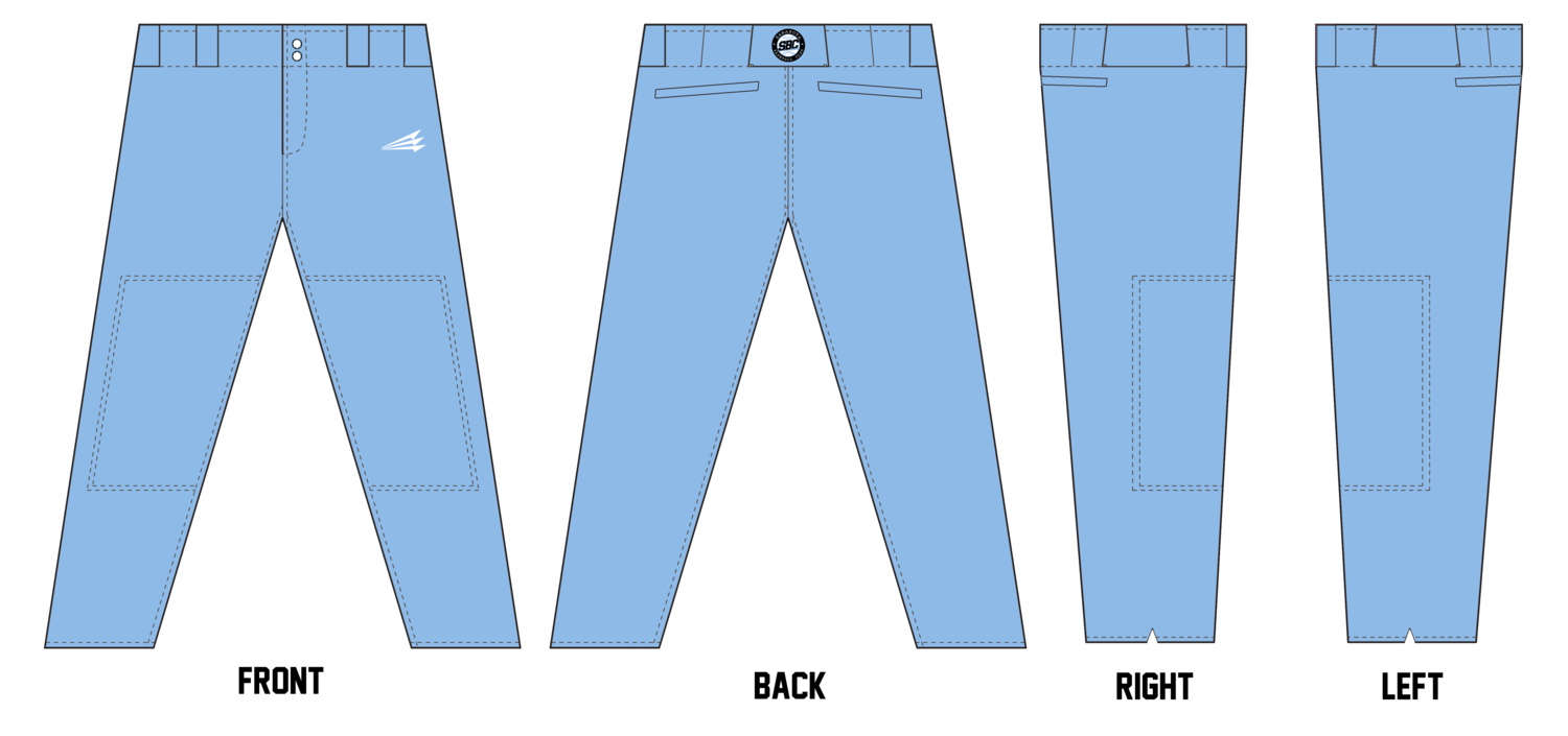 Sarasota Baseball Club Stacheman Elite Custom Long Baseball Pants #BP2A