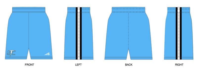 Space Coast Thunder Custom Revolution Pocket Shorts #RV2
