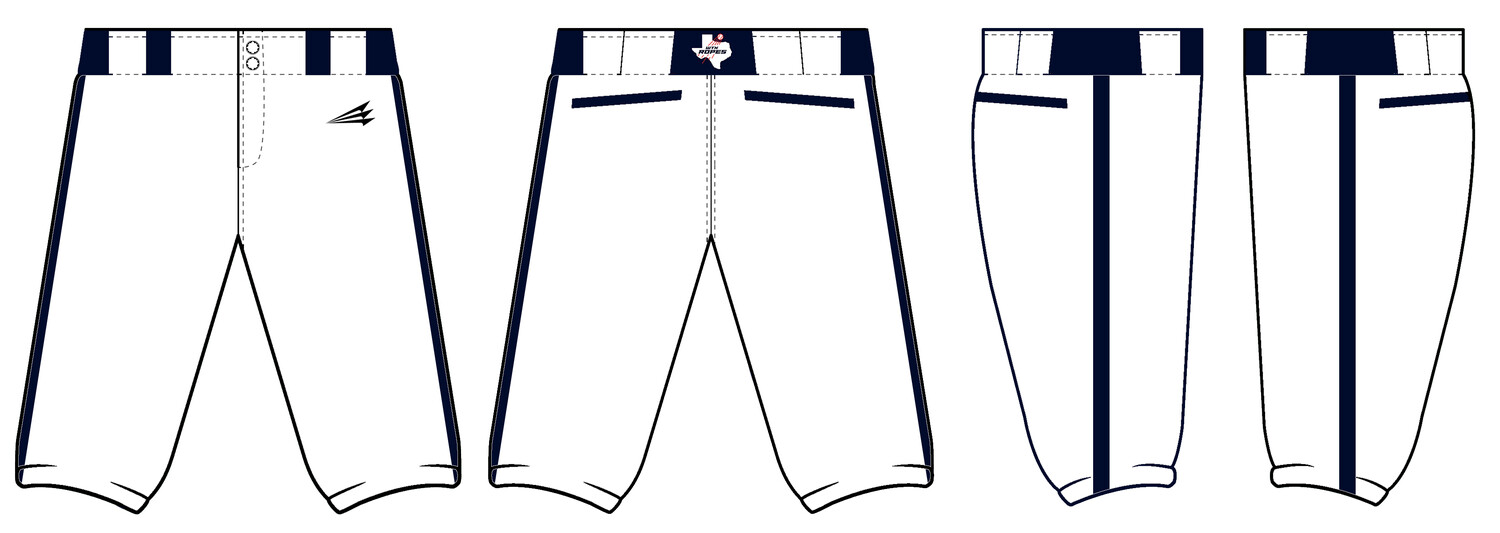 WTX Ropes Custom Knicker Baseball Pant #BP1D