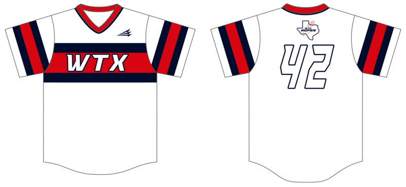 WTX Ropes Custom HexaFlex Baseball Jersey #J1A