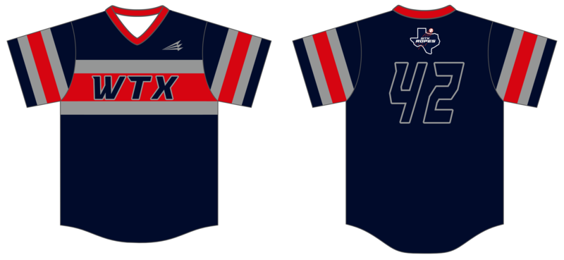WTX Ropes Custom HexaFlex Baseball Jersey #J1D