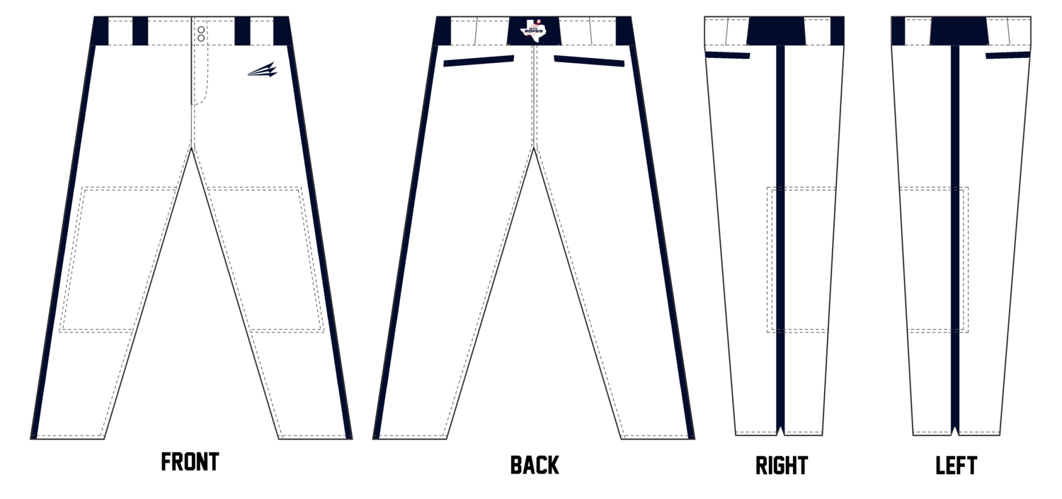 WTX Ropes Custom Relaxed Baseball Pant #BP1E