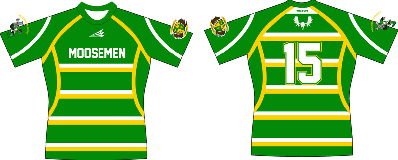 Moosemen Rugby Custom Classic Jersey #J1b