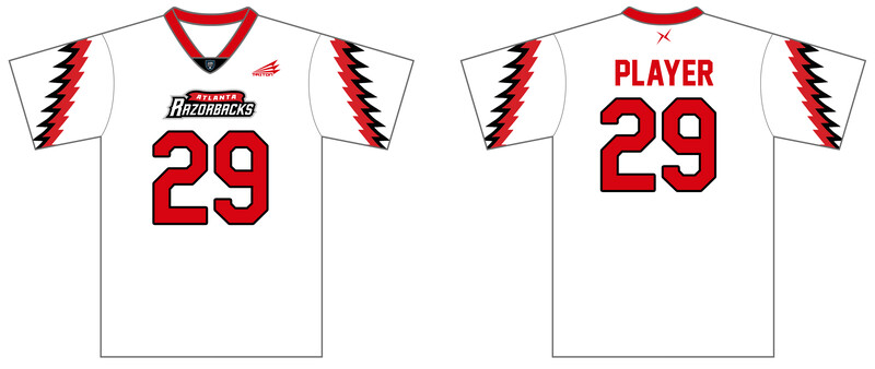 Atlanta Razorbacks Custom HexaFlex ESport Jersey #J1