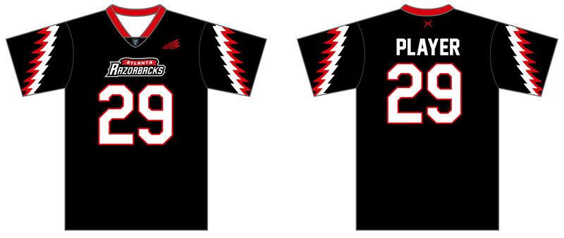 Atlanta Razorbacks Custom HexaFlex ESport Jersey #J2