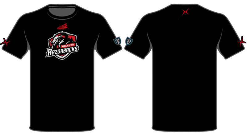 Atlanta Razorbacks Custom Shortsleeve HyperTee #HT1