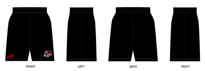 Atlanta Razorbacks Custom Revolution Pocket Shorts #RV1