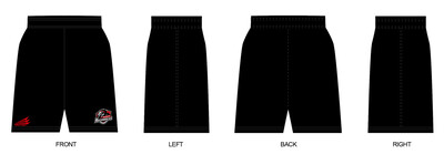Atlanta Razorbacks Custom Revolution Pocket Shorts #RV1