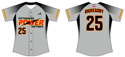 Pittsburgh Power Custom HexaFlex Softball Jersey #J7c