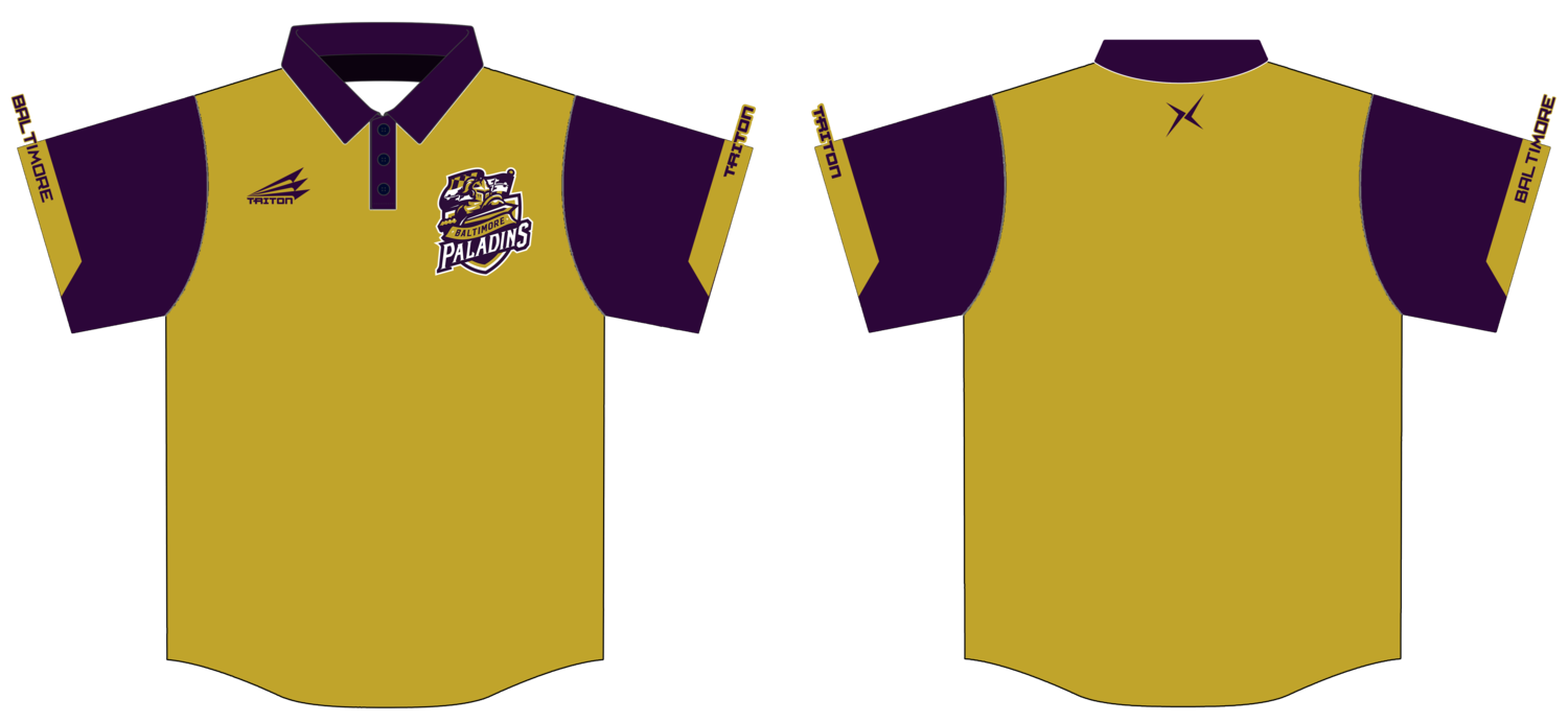 Baltimore Paladins Custom HyperPolo #HP1
