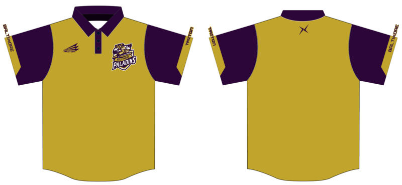 Baltimore Paladins Custom HyperPolo #HP1