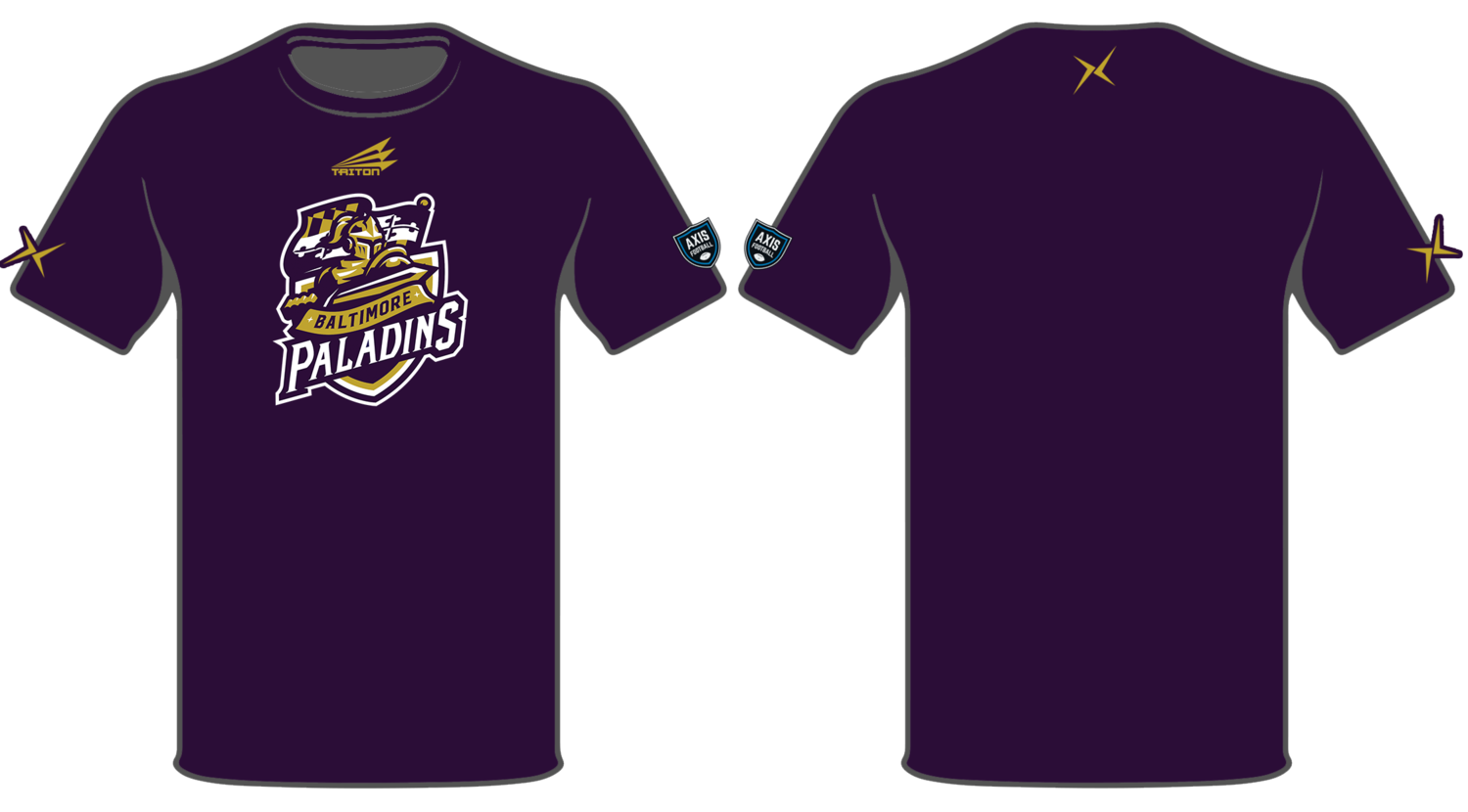 Baltimore Paladins Custom Shortsleeve HyperTee #HT1