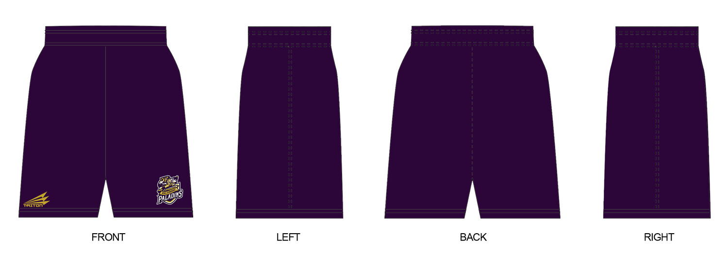 Baltimore Paladins Custom Revolution Pocket Shorts #RV1