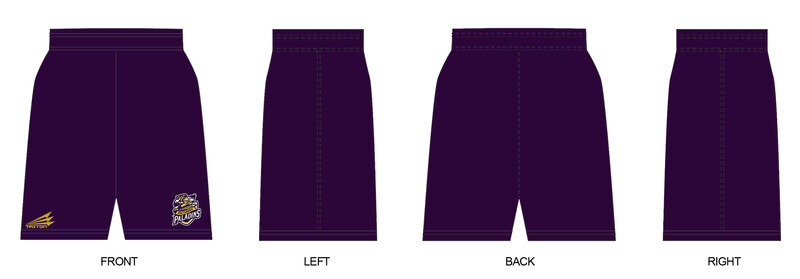 Baltimore Paladins Custom Revolution Pocket Shorts #RV1