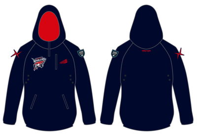 Boston Whalers Custom Gladiator Hoodie #GH1