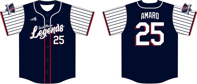 South Florida Legends Custom HexaFlex Baseball Jersey #J4C