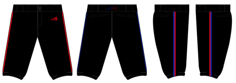Adidas Baseball National Team 2025 Custom Stacheman Elite Knicker Baseball Pant #BP8B