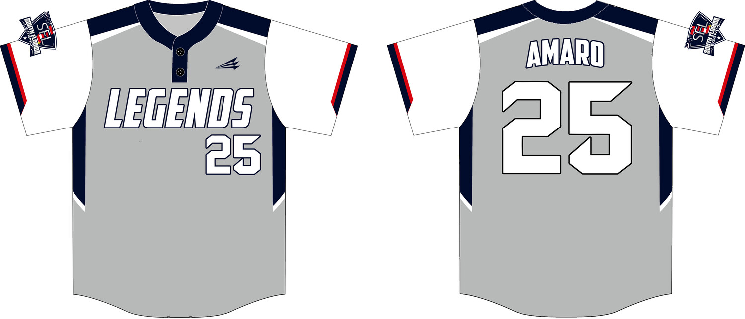 South Florida Legends Custom HexaFlex Baseball Jersey #J2C
