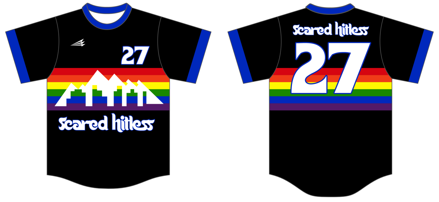Scared Hitless Custom HexaFlex Baseball Jersey #J1B