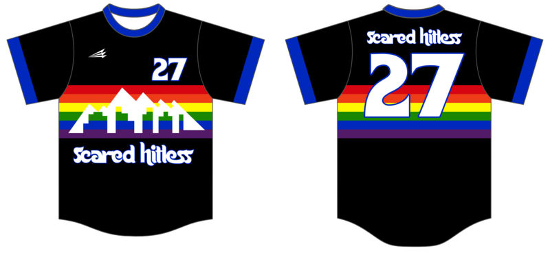 Scared Hitless Custom HexaFlex Baseball Jersey #J1B