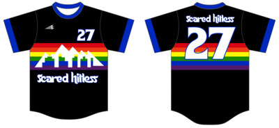 Scared Hitless Custom HexaFlex Baseball Jersey #J1B