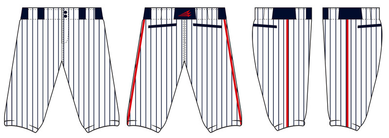 South Florida Legends Custom Stacheman Elite Knicker Baseball Pant #BP3B
