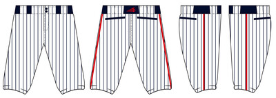 South Florida Legends Custom Stacheman Elite Knicker Baseball Pant #BP3B