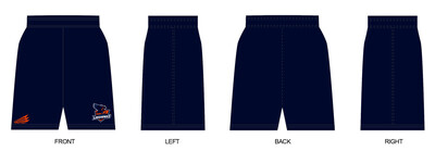Chicago Lakehawks Custom Revolution Pocket Shorts #RV1