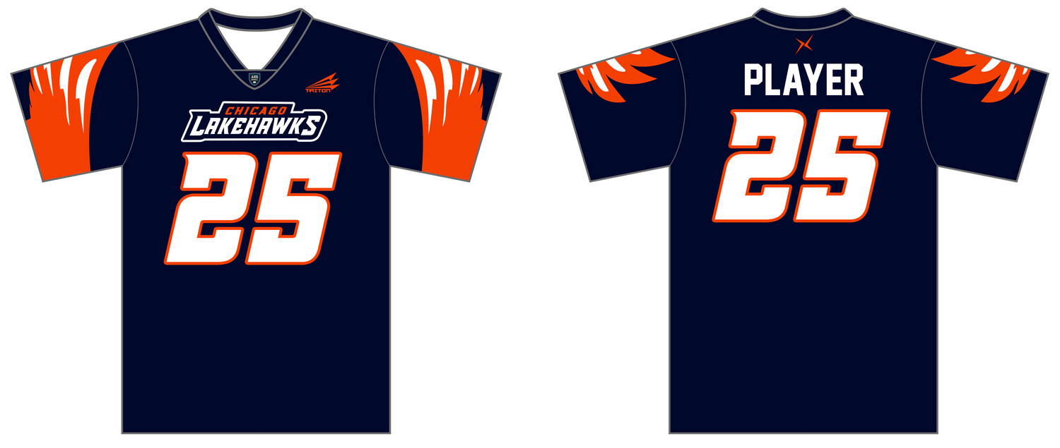 Chicago Lakehawks Custom HexaFlex ESport Jersey #J2