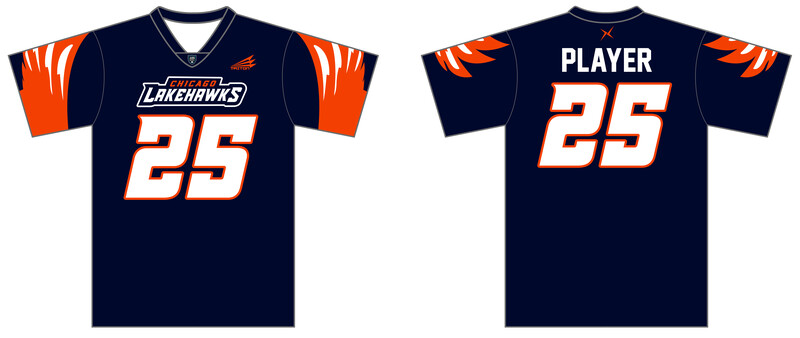 Chicago Lakehawks Custom HexaFlex ESport Jersey #J2
