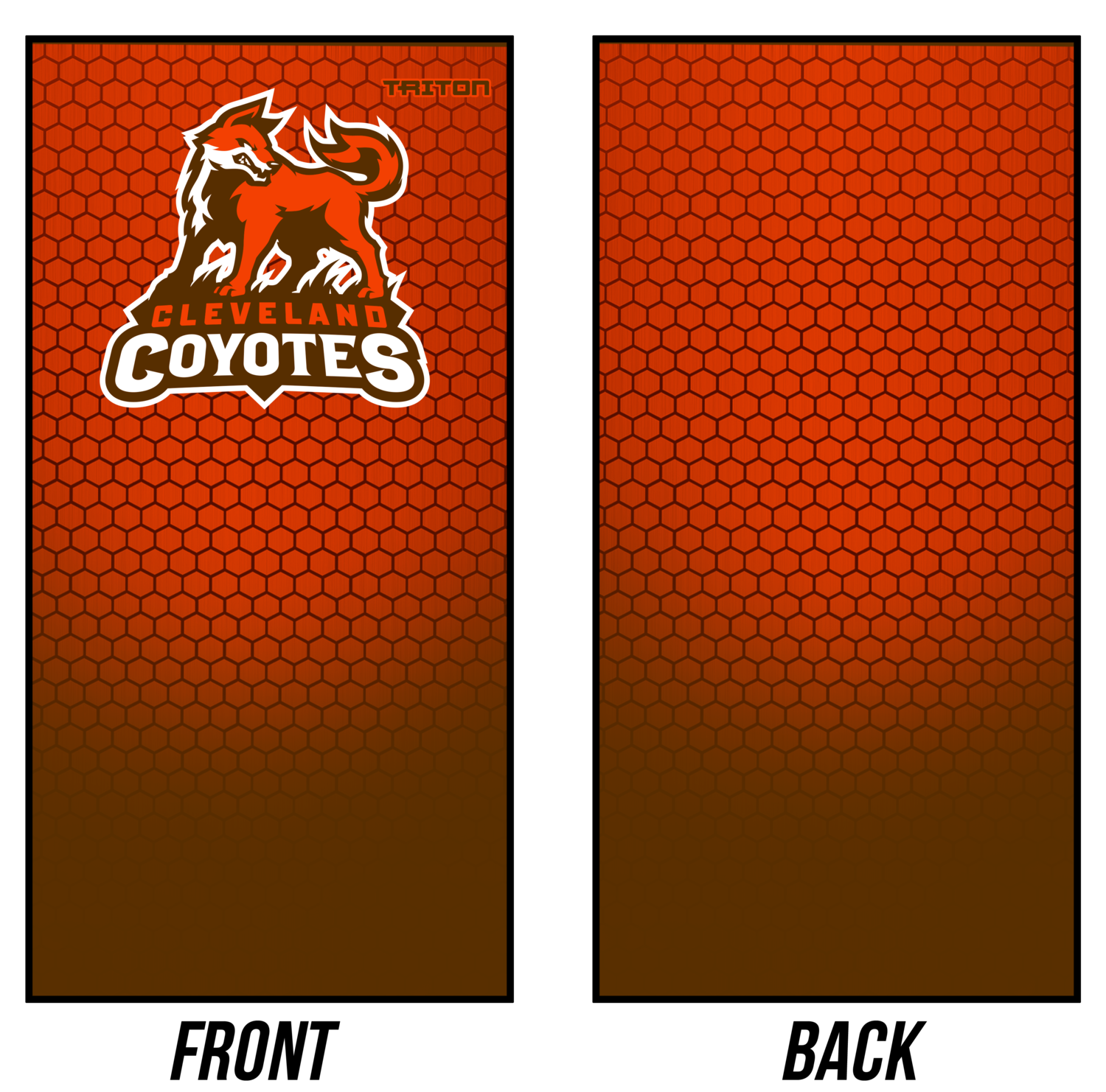 Cleveland Coyotes Custom Gaiter #GM1