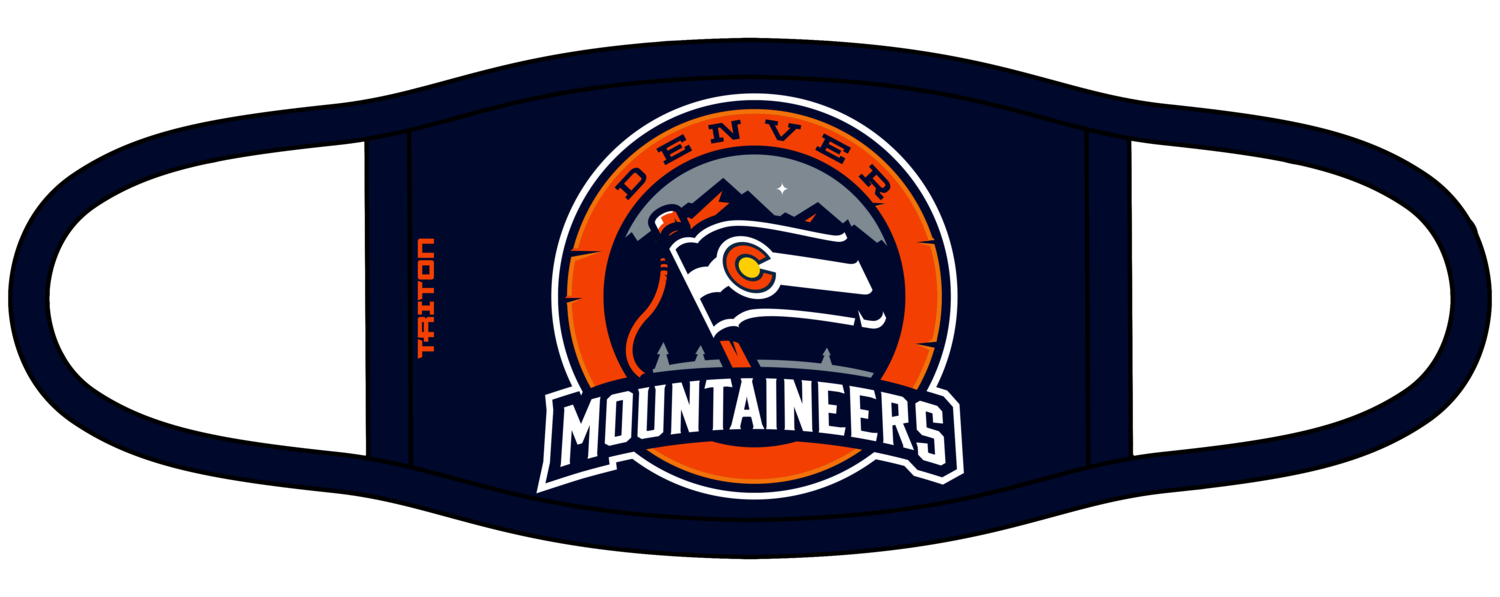 Denver Mountaineers Custom Face Mask #FM1