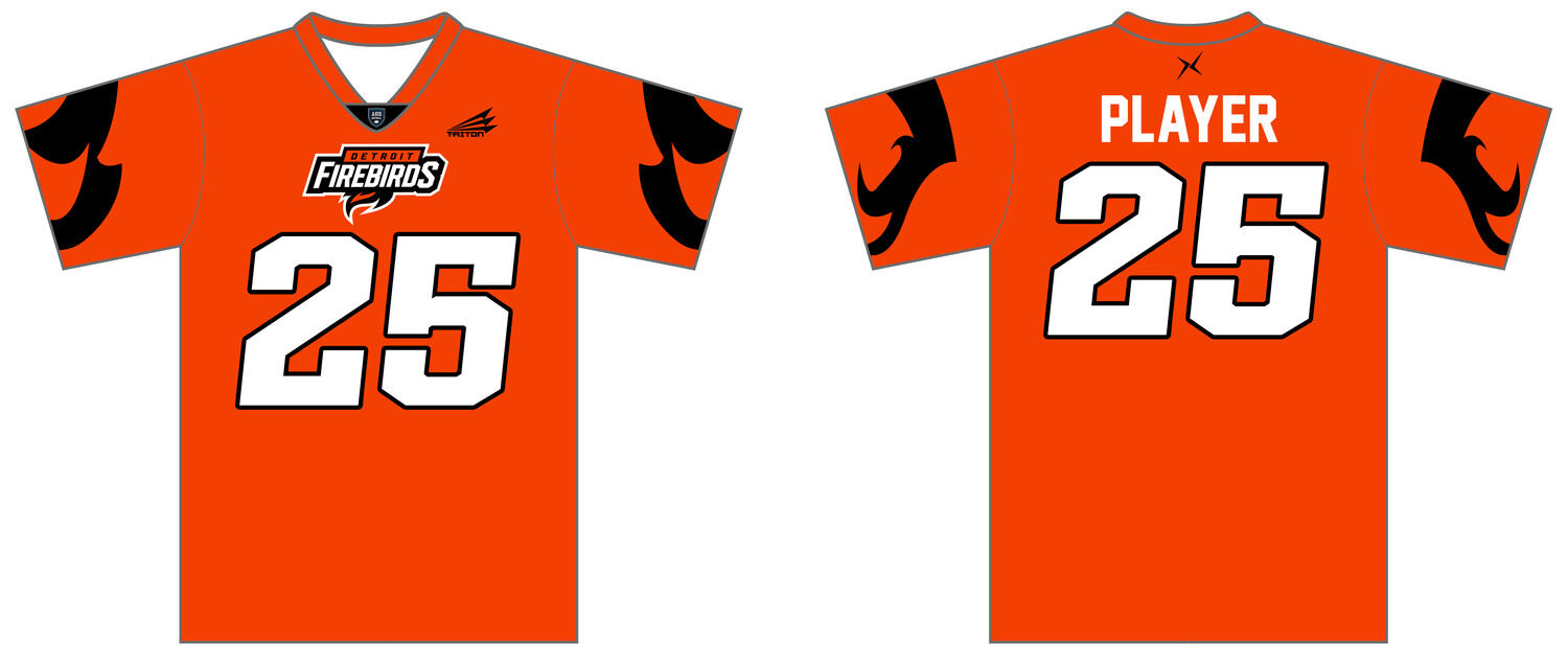 Detroit Firebirds Custom HexaFlex ESport Jersey #J2