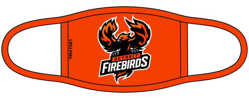 Detroit Firebirds Custom Face Mask #FM1