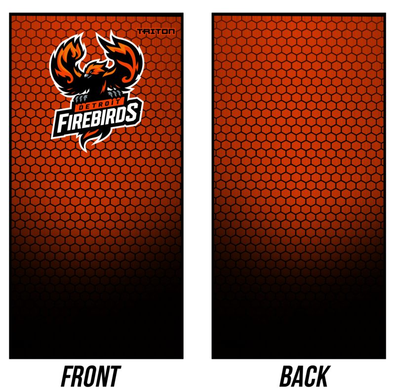 Detroit Firebirds Custom Gaiter #GM1