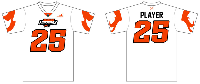 Detroit Firebirds Custom HexaFlex ESport Jersey #J1