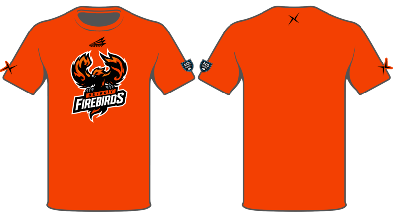 Detroit Firebirds Custom HyperTee #HT1