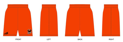 Detroit Firebirds Custom Revolution Pocket Shorts #RV1