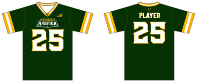 Green Bay Axe Men Custom HexaFlex ESport Jersey #J2