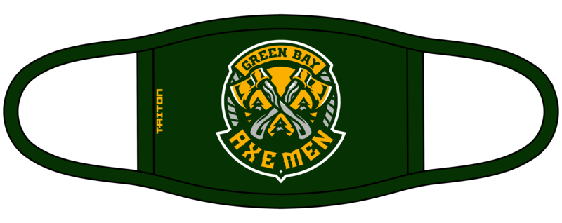 Green Bay Axe Men Custom Face Mask #FM1